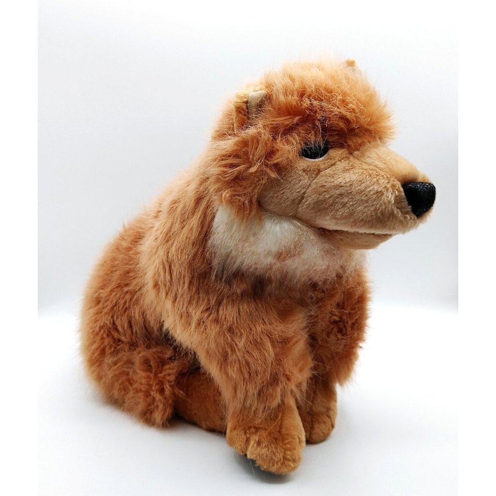 Folkmanis Pomeranian Dog 16” Plush Puppet Full Body Realistic Stuffed Toy